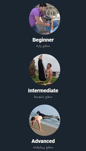 برنامه سطح پایه کلیستنیکس - تصویر 2