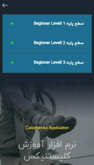 برنامه سطح پایه کلیستنیکس - تصویر 4